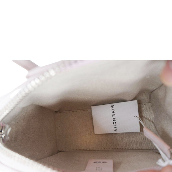 GIVENCHY Antigona Mini Leather Satchel Shoulder Bag Light pink