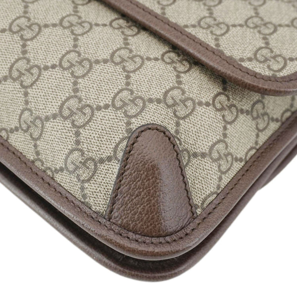 GUCCI Neo Small GG Supreme Canvas Crossbody Bag Beige 501050
