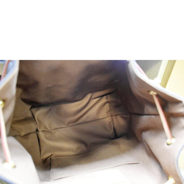LOUIS VUITTON Montsouris NM PM Monogram Canvas Backpack Bag Brown