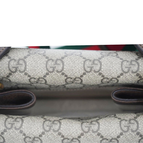 GUCCI Neo Small GG Supreme Canvas Crossbody Bag Beige 501050