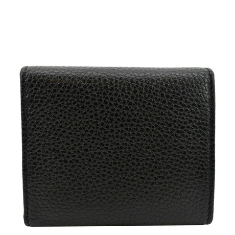 GUCCI Soho Leather Wallet Black 593207