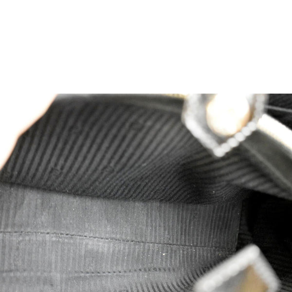 Fendi 2 Jours Patent Leather Shoulder Bag Black in color - Inner