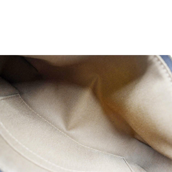 Louis Vuitton Pochette Accessories Canvas Pouch Bag Brown Color - Inside