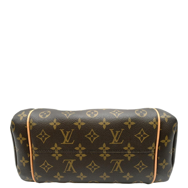 LOUIS VUITTON Totally PM Monogram Canvas Shoulder Tote Bag Brown