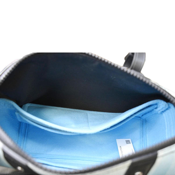 LOUIS VUITTON City Keepall Damier Stripes Shoulder Bag Gradient Blue