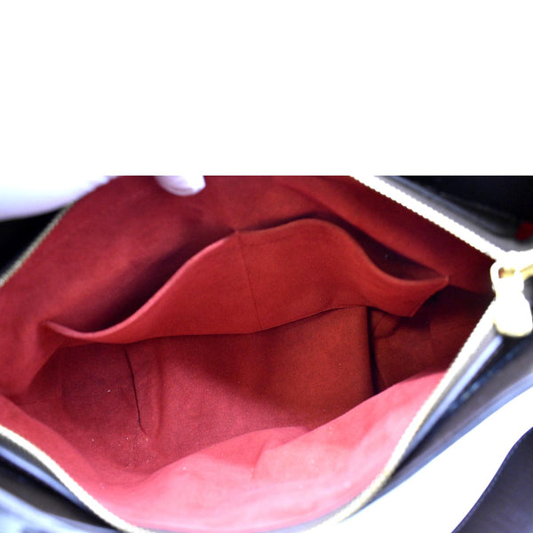 LOUIS VUITTON Sistina MM Damier Ebene Shoulder Bag Brown