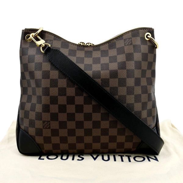 Louis Vuitton Odeon PM Monogram Canvas Crossbody Bag in brown color