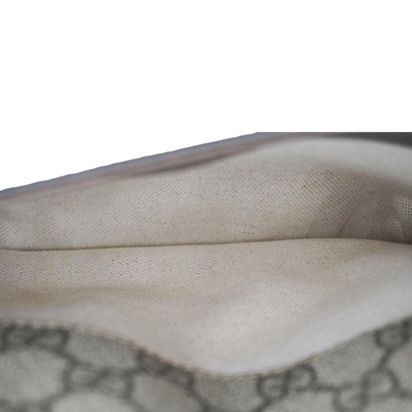 GUCCI Neo Small GG Supreme Canvas Crossbody Bag Beige 501050