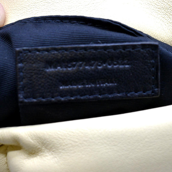 YVES SAINT LAURENT Loulou Puffer Quilted Leather Crossbody Bag Light Creme