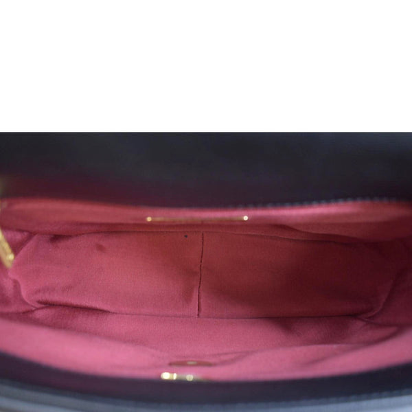 CHANEL 19 Small Flap Quilted Lambskin Leather Shoulder Bag Black