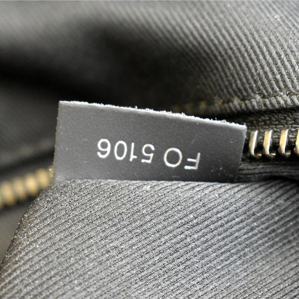 Louis Vuitton Voyager MM Monogram Messenger Bag Black - Tag