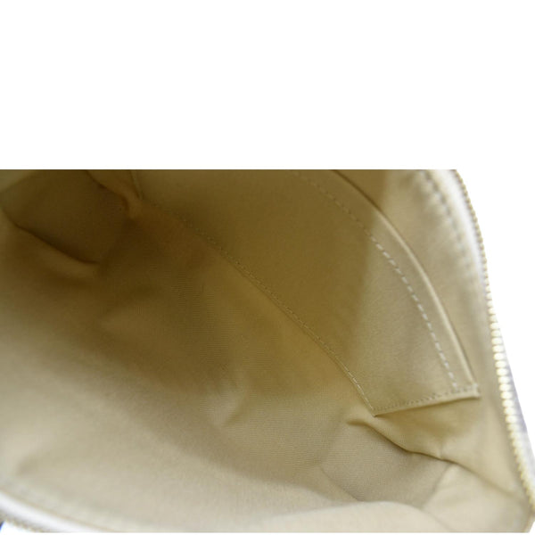 LOUIS VUITTON Pochette Damier Azur Accessoires Pouch White