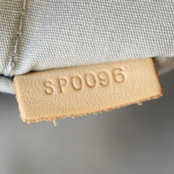 LOUIS VUITTON Speedy 30 Miroir Monogram Patent Leather Satchel Bag Metallic Silver