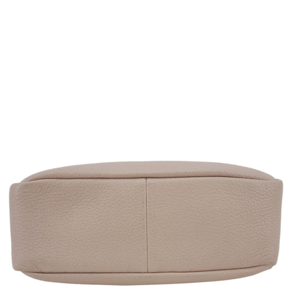 PRADA Vitello Daino Soft Leather Camera Shoulder Bag Beige