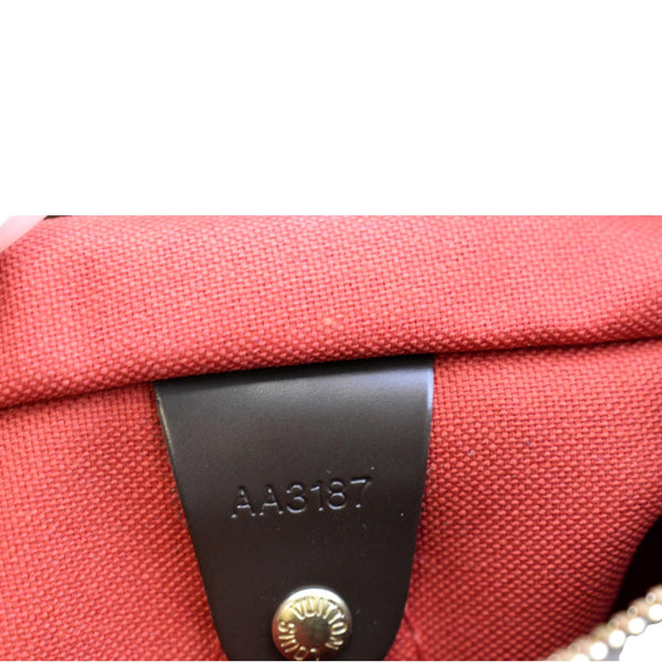 LOUIS VUITTON Speedy 30 Bandouliere Damier Ebene Shoulder Bag Brown