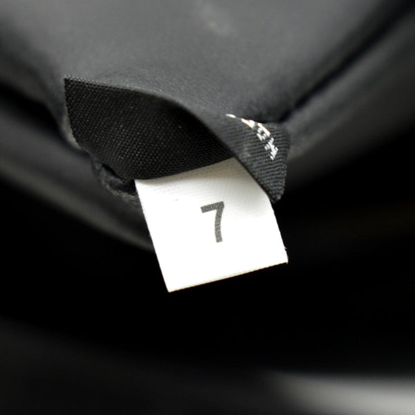 PRADA Small Antique Nappa Leather Tote Black