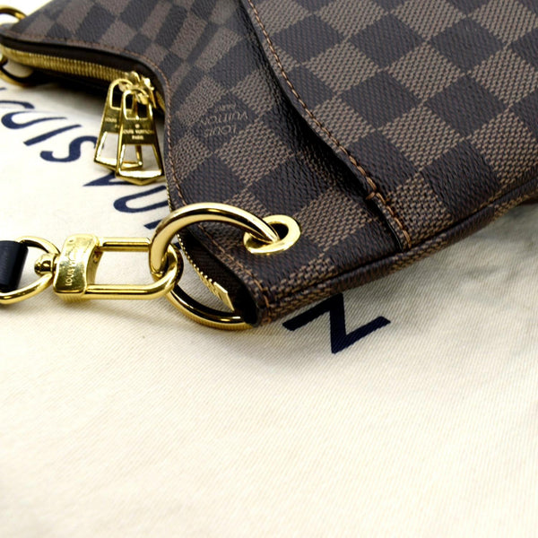 Louis Vuitton Odeon PM Monogram Canvas Crossbody Bag in brown color - Top Left