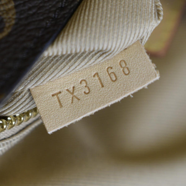 LOUIS VUITTON Graceful MM Monogram Canvas Shoulder Bag Brown