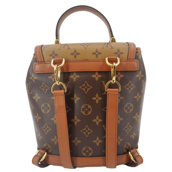 LOUIS VUITTON Dauphine PM Monogram Reverse Canvas Backpack Brown
