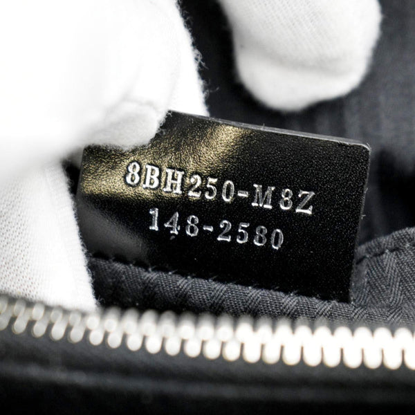 Fendi 2 Jours Patent Leather Shoulder Bag Black in color - Number Tag