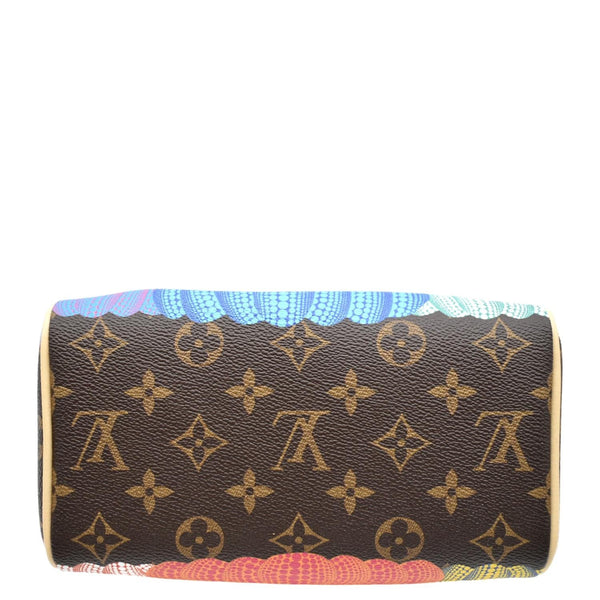 LOUIS VUITTON LV x YK Speedy Bandouliere 20 Monogram Canvas Shoulder Bag Multicolor
