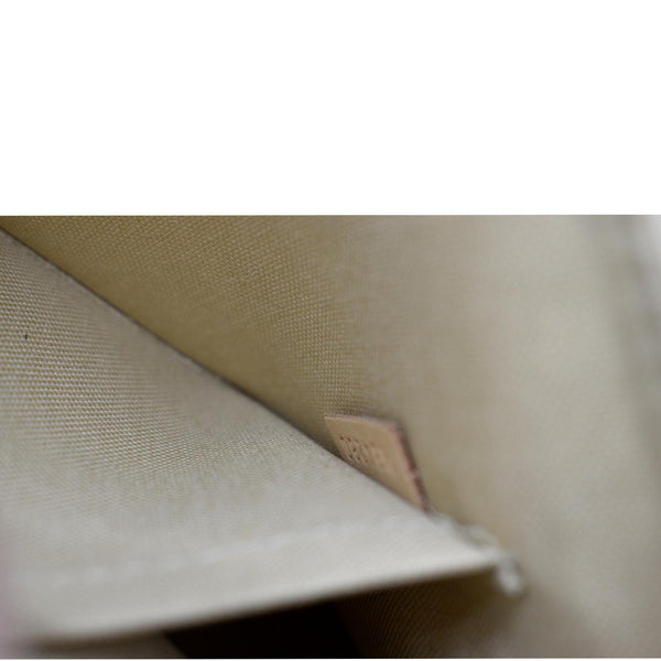 LOUIS VUITTON Pochette Damier Azur Accessoires Pouch White