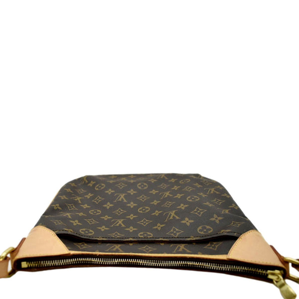 LOUIS VUITTON Odeon MM Monogram Canvas Crossbody Bag Brown