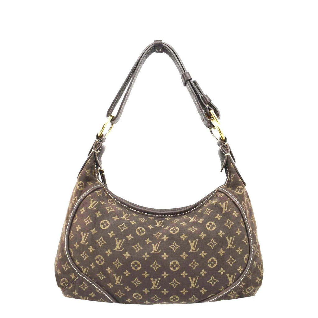 Louis Vuitton Vintage - Mini Lin Romance Hobo Bag - Brown - Cotton