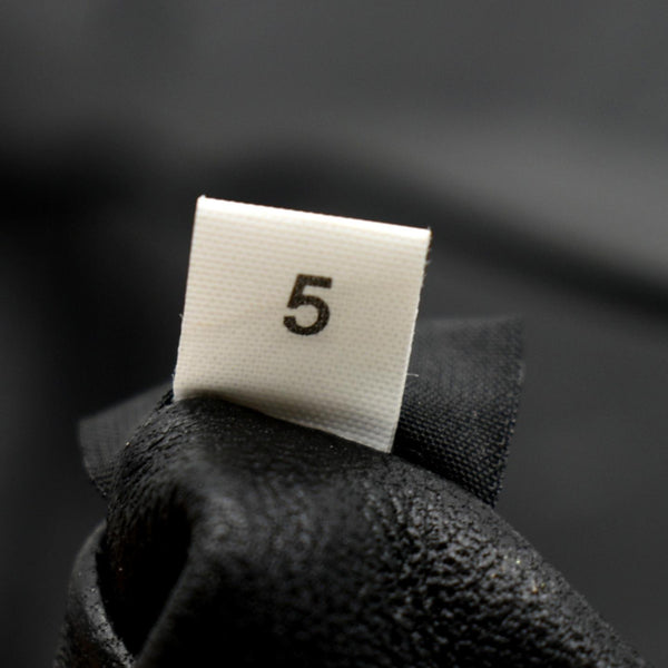 PRADA Small Antique Nappa Leather Tote Black