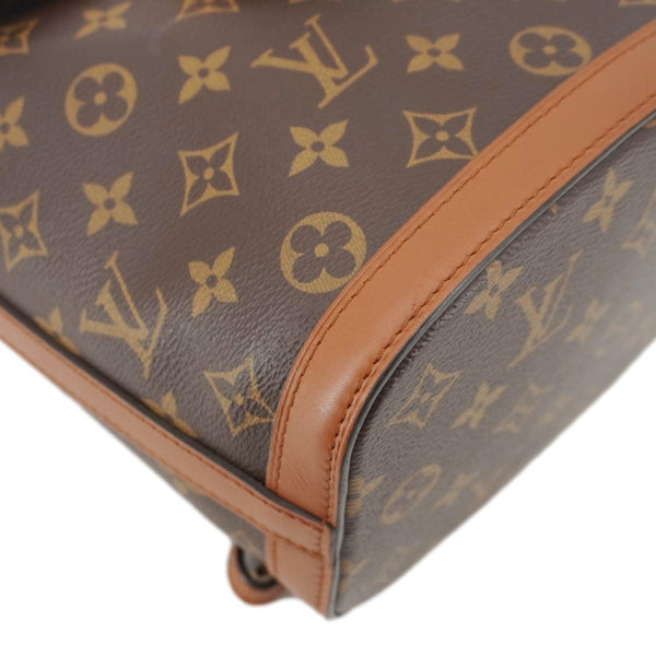LOUIS VUITTON Dauphine PM Monogram Reverse Canvas Backpack Brown