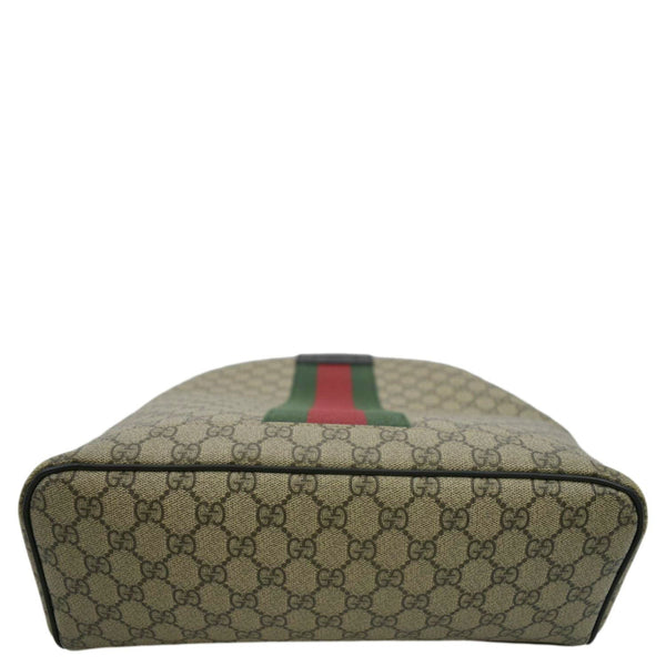 GUCCI Web GG Supreme Canvas Backpack Beige 443805