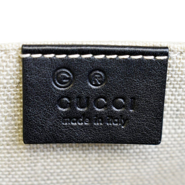 GUCCI Mini Dome Leather Crossbody Bag Black 449654