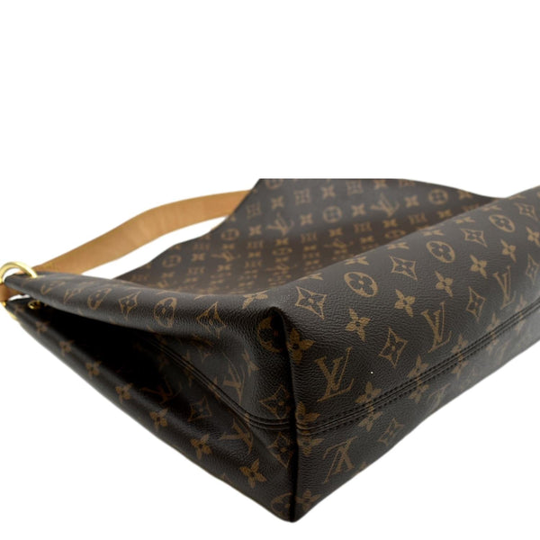LOUIS VUITTON Graceful MM Monogram Canvas Shoulder Bag Brown