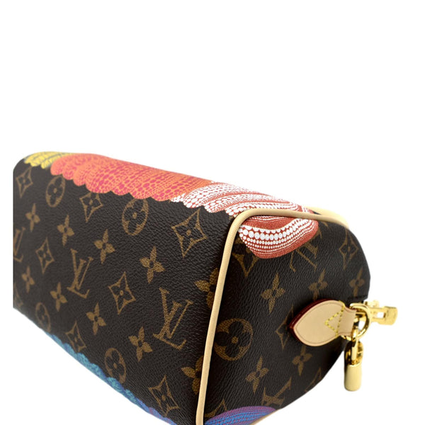 LOUIS VUITTON LV x YK Speedy Bandouliere 20 Monogram Canvas Shoulder Bag Multicolor