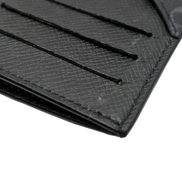 LOUIS VUITTON Monogram Eclipse Canvas Coin Card Holder Black