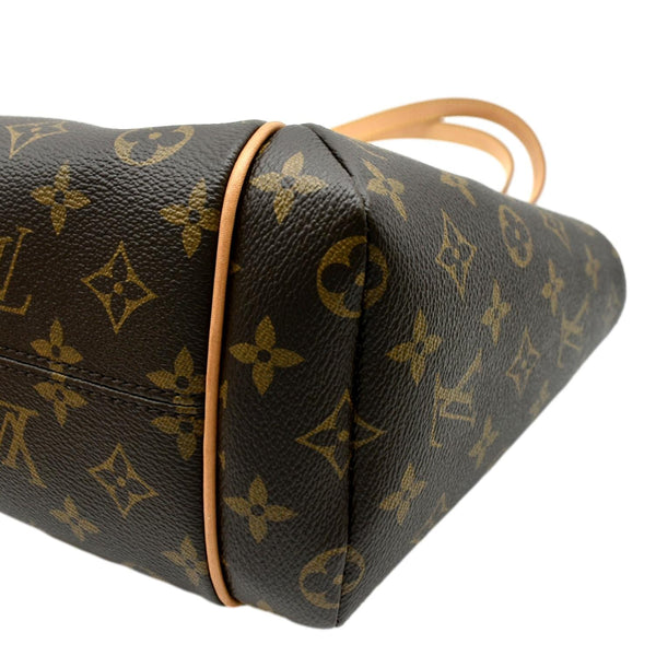 LOUIS VUITTON Totally PM Monogram Canvas Shoulder Tote Bag Brown