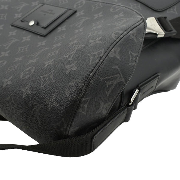 Louis Vuitton Voyager MM Monogram Messenger Bag Black - Right