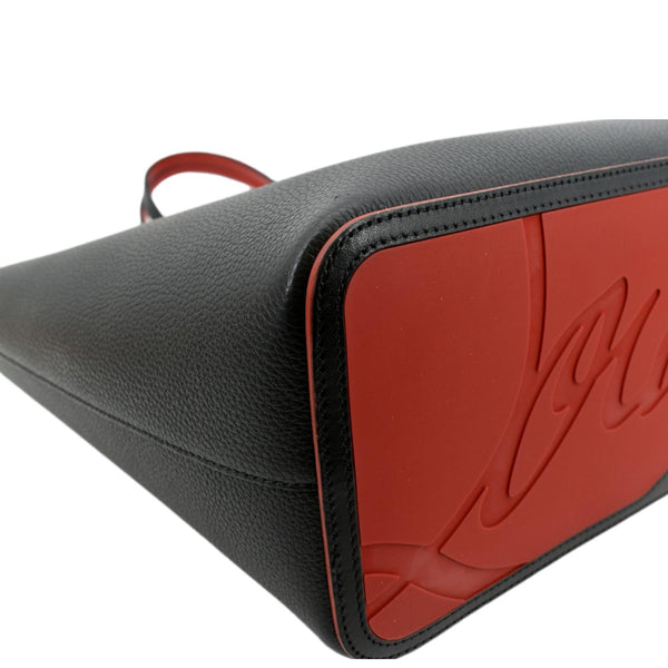 CHRISTIAN LOUBOUTIN Cabata Large Empire Paris Leather Tote Bag Black