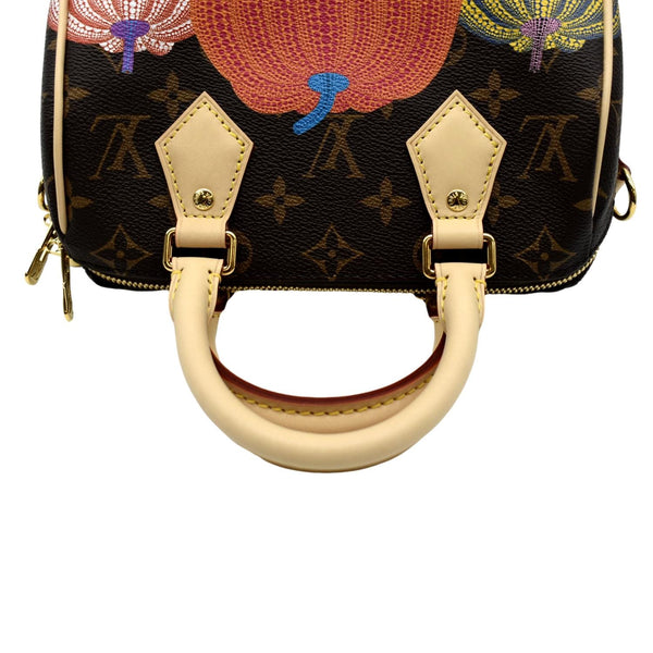 LOUIS VUITTON LV x YK Speedy Bandouliere 20 Monogram Canvas Shoulder Bag Multicolor