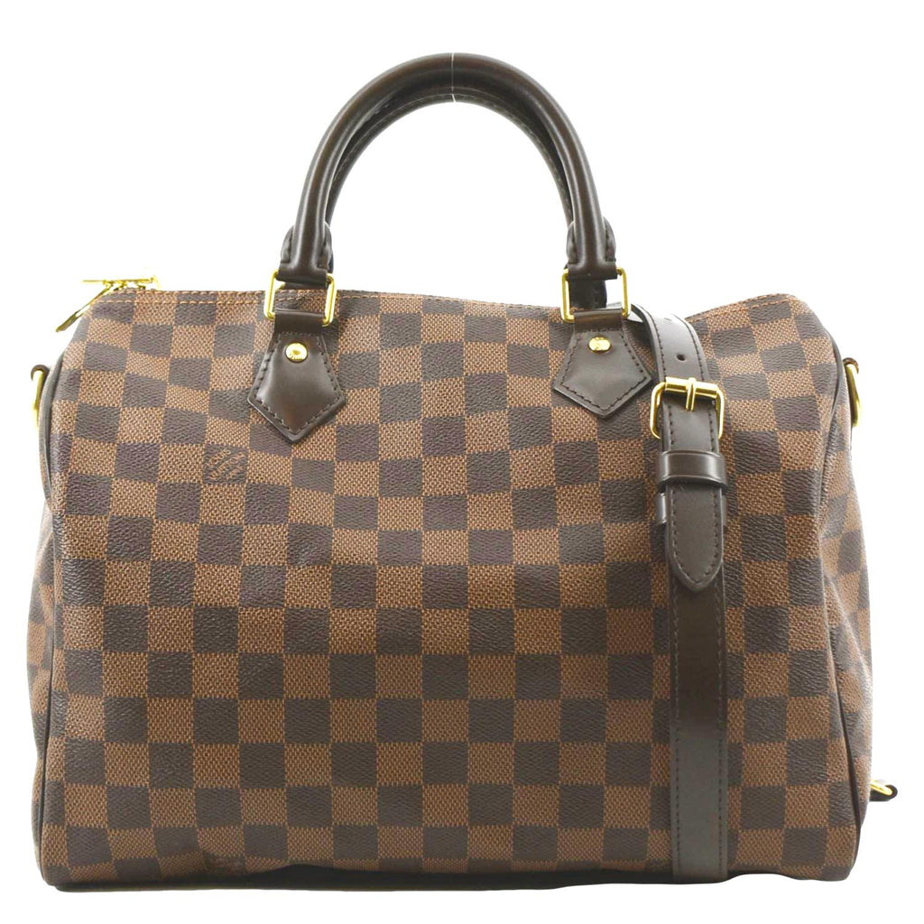 Louis Vuitton 2012 Damier Ebene Speedy 30 - Brown Handle Bags, Handbags -  LOU688258