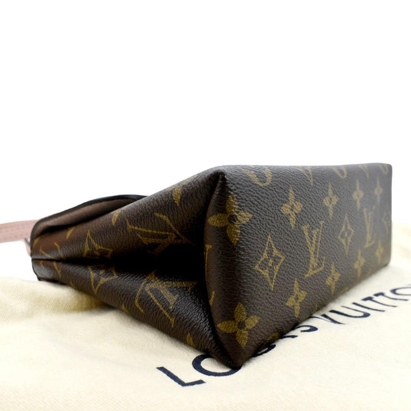 LOUIS VUITTON Locky BB Monogram Canvas Crossbody Bag Rose Poudré