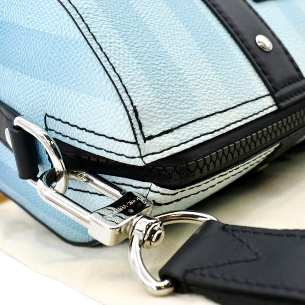 LOUIS VUITTON City Keepall Damier Stripes Shoulder Bag Gradient Blue