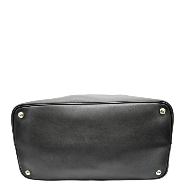 PRADA 2way Leather Tote Shoulder Bag Black BN2815