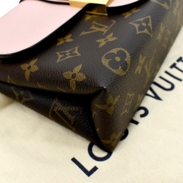 LOUIS VUITTON Locky BB Monogram Canvas Crossbody Bag Rose Poudré