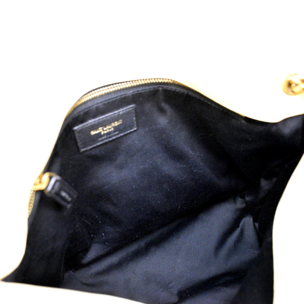 YVES SAINT LAURENT Loulou Puffer Quilted Leather Crossbody Bag Light Creme