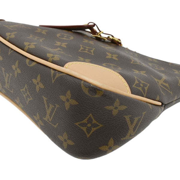 LOUIS VUITTON Odeon PM Monogram Canvas Shoulder Bag Brown