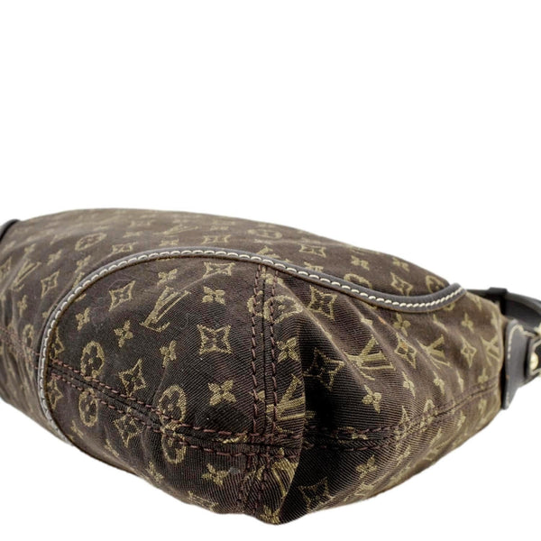 Louis Vuitton Manon PM Mini Lin Monogram Hobo Bag in Brown Color