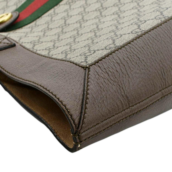 GUCCI Ophidia Soft GG Supreme Tote Bag Brown 547947