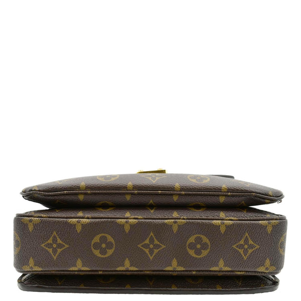 LOUIS VUITTON Metis Pochette Monogram Canvas Crossbody Bag Brown