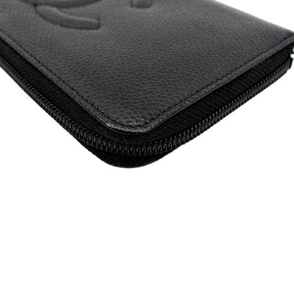 CHANEL Timeless CC Zipped Organizer Wallet Black